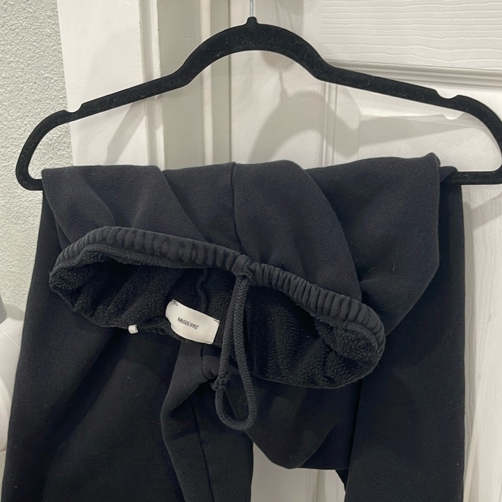 Joah Brown Black Oversized Jogger